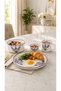 Lavira Series Handmade 4-Piece Single Person Special Ceramic Breakfast Set - 6