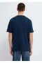 M0610635-70490 Seal Logo Printed T-Shirt Men's T-Shirt Dark Blue - 5