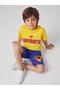 Superman Logo 6-9 Years Old Capri - Blue - 4