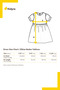 Girl's Colorful Floral Skirt with Black Stripes Summer Dress - 4