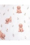 Jr Bunnies Dog Patterned 3-Piece Muslin Sweat Cloth Set 50X50 cm 100% Cotton - 5