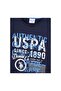 Printed Navy Blue Boy's T-shirt Andkıds - 2