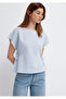 Lace Detailed Striped Top Regular Fit / Normal Cut 1613972-84533 - 3