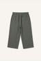 100% Cotton Regular Fit Elastic Tie Waist Khaki Capri H8962Ax26Sm - 8