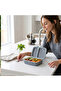 Steel Core Bento Stainless Steel Lunch Box – 839ml, 2 Compartment-Graphite - 3