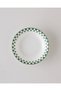 Gardenia Porcelain Snack Bowl 11 cm White - Green - 2