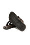 Men's Slippers M7727 Leather Upper Sandals - 6