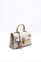 Women / Girls Shoulder Bag 1159-45423 Bag Si M178 Beige-Matte Sand - 2