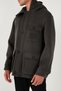 Wool and Cashmere Blend Regular Fit Hooded Coat Men's Coat Em003183 Af18229 U8112 - 6