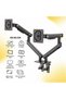 Nb a5c 17-32 inch dual arm 2-9 kg vesa compatible monitor stand - 2