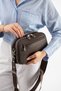 Women's Imported Premium Soft Leather 5-Compartment Crossbody Shoulder Bag 25 X 19 X 9 cm