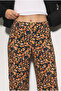 2 Pieces Comfortable Fit High Waist Wide-Leg Viscose Mix Women's Trousers - 8