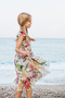 Girl's Dress - Dsl0135 Floral - 2