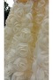 Girl's Embossed Rose Patterned Elegant Design Princess Stylish Evening Dress Birthday Party Dress with Bow Detail - 3