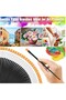 Painting Brush Set 10Pcs with 5 Fine Tip Brushes, 5 Thick Tip Brushes, for Watercolor, Acrylic Painting, Etc. - 5