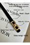 6-Pack Major Double Rectangular Buckle Belt Waist Belt Coat Belt Dress Belt Trouser Belt - 4