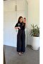 Novra Lace-Up Tensel Trousers Navy Blue - 2