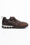 Women's Brown Colored Lace-Up Comfortable Walking Shoes - 4