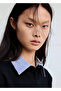 Striped polo neck sweater - 6