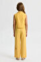 5-14 Years Old Moon Pearl Girls' Trouser Suit-Lemon - 5