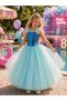 Girls Mermaid Costume - Girls Party Birthday Mermaid Dress - 3