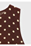 Polka dot midi dress - 5