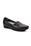 Lady-G Women's Leather Hallux Shoes Black