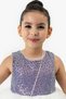 My Little One's Girls' Dress with Heart Patterned Bag - Purple - 3