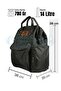 Luxury Mother Baby Care Bag - Gray Backpack - 8