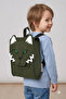 Children's Bag with Felted Cat Figure