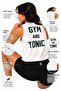 Women's White Training Sports T-Shirt