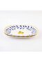 Lemon Patterned 2-Piece 24 cm Porcelain Kayık Plate Set - 4