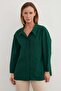 Basic Single Pocket Oversize Shirt - 2