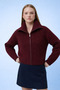 Wide Fit Turn-Down Collar Zippered Knitwear Cardigan - 3