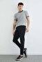 Corded Fabric Piped Crew Neck Knitwear T-Shirt - 5