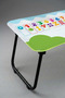 Foldable Glass Surface Laptop Stand with Fruits and Numbers Pattern - Children's Coffee Table - 6