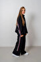 9-15 Years Old Design Limitless Line Girls' Suit-Black