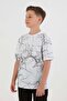 Lightning Printed Crew Neck Boys T-Shirt - 2