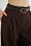 Buy Belt Li Pleated High Waist Pants - 3