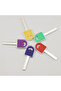 5pcs/lot Color blank Disc Detainer key For Shed ，Chain ，Gate， Garage key blank - 7