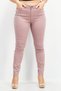 Women Olivia Skinny Fit High Rise Plain Jeans, Mauve