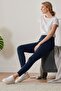 Women Slim Fit Solid Stretchable Jeggings, Navy