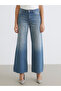Esvab • Modern & Distinctive Wide-Leg Women's Jean Pants - 3