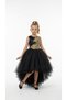 Lace Embroidered Tail Gown for Girls' Evening Dress, 5-14 Years Old, Special Occasion, Birthday - 3