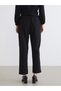 Trendlucky Carrot Cut Women's Trousers with Elastic Waist with a Difference in Color - 5