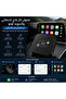 محول لاسلكي لـ CarPlay و Android Auto - محول من سلكي إلى لاسلكي، بلوتوث 5.0، واي فاي 5.0 جيجاهرتز، أسود
