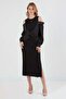 Basic Shirt Detailed Slit Dress - 2