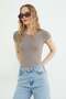 Basic Crew Neck Snap Body - 6