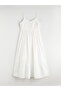 Original V-Neck Rope Strap Dress - 5