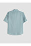 Nevavm Regular Fit Krinkle Men's Shirt with Difference - 5